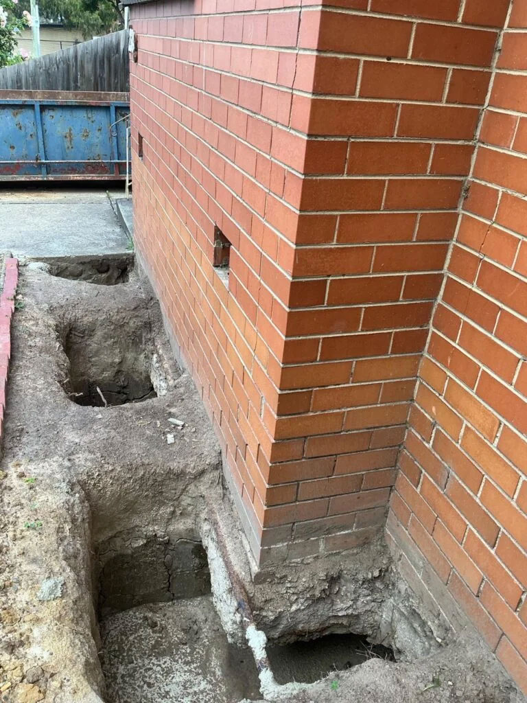 reblocking and underpinning