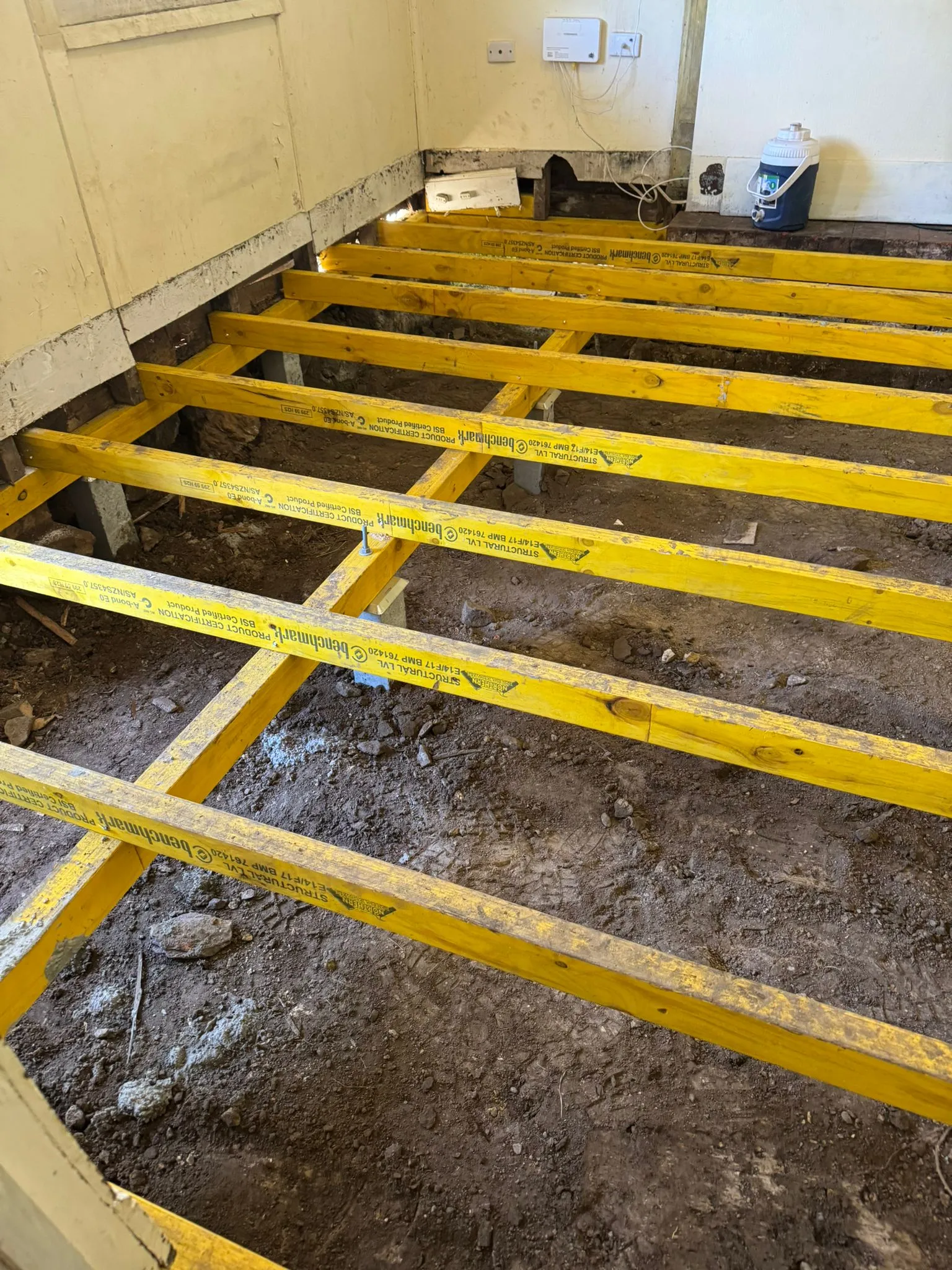 subfloor rebuilding projects